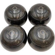 Tyrolite Taylor Rolph Lawn Bowls Set of 4 Size 6 