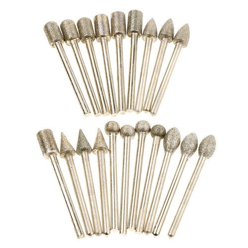 20pcs burr set 3mm shank - burr, tool