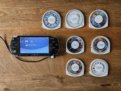 Sony psp 2003 slim 7 - sony, games