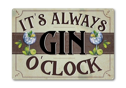 Always gin clock metal - it's,