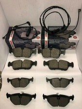 Front and Rear Brake Pads Fits BMW E46 3 Series 1998-2005 + Sensor Wires