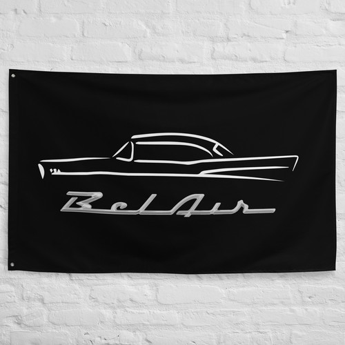 1957 chevy belair bel air - chevy,