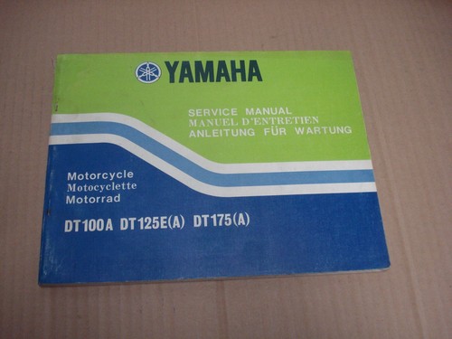 1973 yamaha dt100a - 1973, dt125e(a)