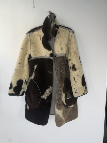 Vintage grey real - real, leather