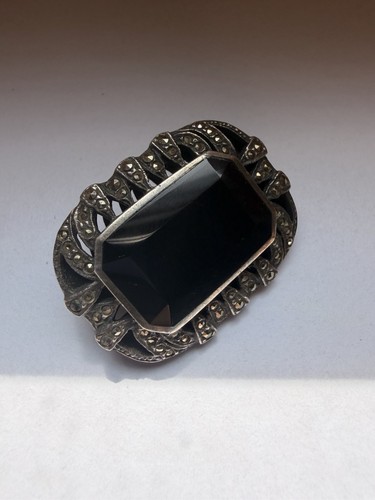 Vintage 925 silver marcasite - vintage,