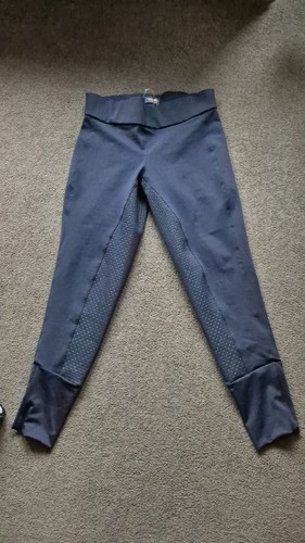 Snuggy hood riding tights navy - hood,