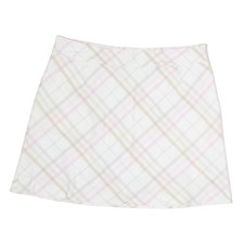 BURBERRY Womens White & Pink