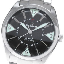 Eterna Eternamatic Kontiki XXL 1595.41 Date black Dial Automatic Men's_842435