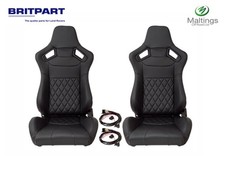 Britpart Heated Sports Bucket Seats  fits - Defender - DA2827 Defender Seats