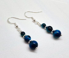 TURQUOISE TIGERS EYE BEADED