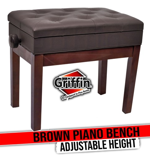 Adjustable piano brown - adjustable, pu