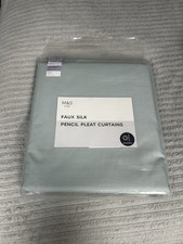 M&S Faux Silk Curtains -