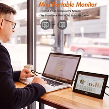 10" WideScreen Digital Portable TV Integrated Freeview & Recording PVR - USB