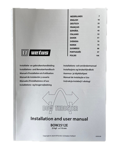 Vetus bow thruster owners - , /
