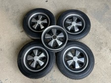 Set of 5 Genuine Fuchs 6x15 Flat 6 Date Matched 4/72 Porsche 911