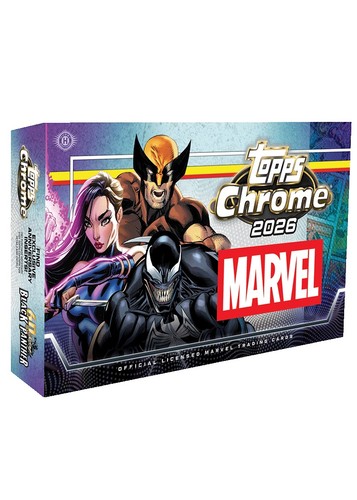 2026 topps chrome marvel - 2026, chrome®