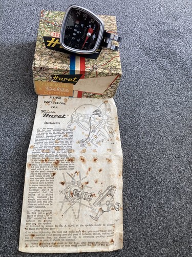 Vintage huret bicycle speedo - vintage,