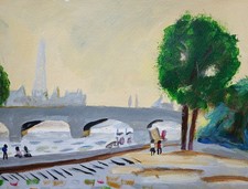 Impressionistic 11 x 14  View