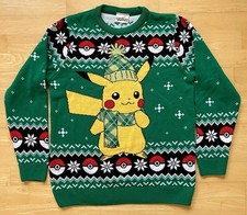 Large 42" inch chest Pokemon Christmas Xmas jumper sweater Pokémon Nintendo