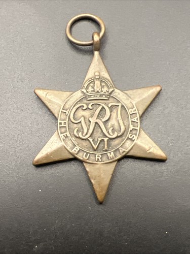 Burma star medal ww2 - star, genuine