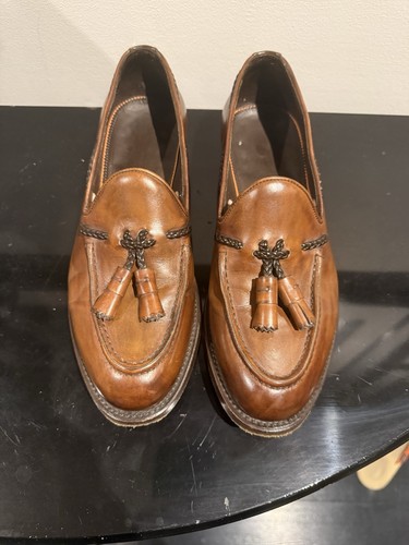 Santoni hand antiqued patina - hand-antiqued, /
