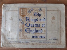 The Kings And Queens Of England 1066-1935 -John Player & Sons Cigarette Cards