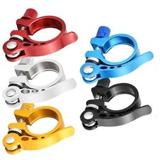 28.6  31.8  34.9mm  Alloy Quick Release QR Seat Post Clamp