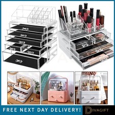 MAKE-UP ORGANISER HOLDER CASE COSMETIC STORAGE VANITY BOX MAKEUP CADDY CONTAINER