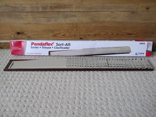Pendaflex sort all - sort, all.