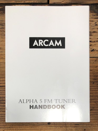 Arcam alpha tuner - alpha, /