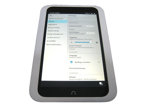 Barnes noble nook hd - nook, 7in