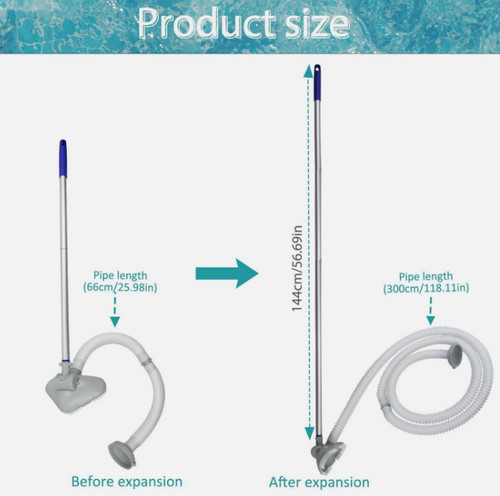 Handheld pool vacuum - vacuum, cleaner