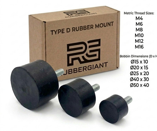 Anti vibration rubber buffer - rubber,