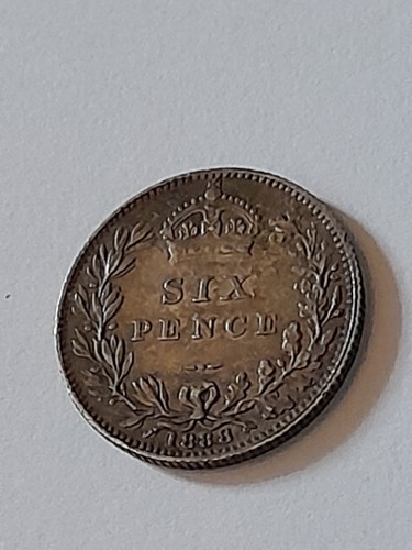1888 victoria sixpence - sixpence, in