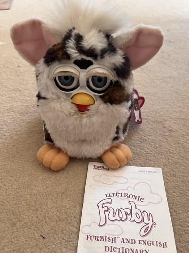 1998 vintage furby - 1998, snow