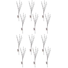  12 Pcs LED Branch Lights Operated Lighted Twig Vase Filler Tree Branch Light
