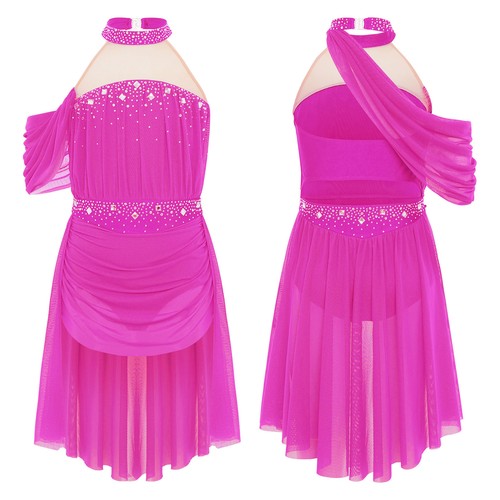 Girl rhinestones ruched - uk,