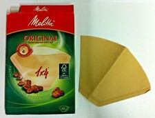 MELITTA 1x4 White Coffee Maker Machine Filter Paper Cone Filters x 40