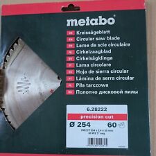 Metabo 254mm Circular Saw Blade 6.28222