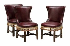 Chairs, Continental Burgundy