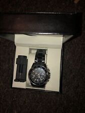 PRIMETIMES, MARINER, Black Steel Watch MENS WATCH, RRP £299