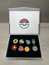 Pokemon Gym Badges Pins Kanto Johto Hoenn Sinnoh Unova Kalos New Box Set