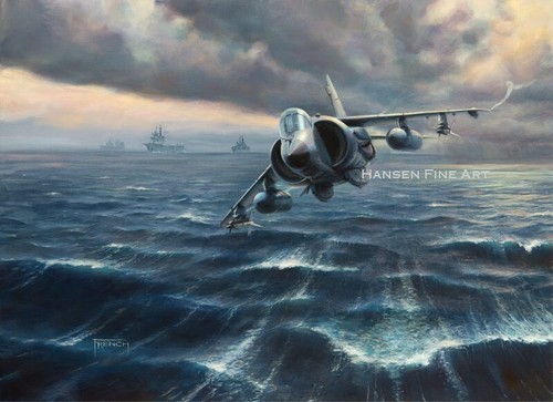 Sea harrier hms hermes - hms,