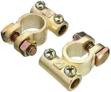 2 Piece Heavy Duty Battery Terminals Connectors Clamps Car Van Caravan Motorhome