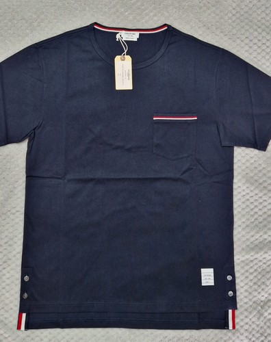 Thom browne crew neck pocket - browne,