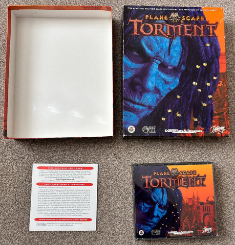 Planescape torment dvd rom - planescape, pc
