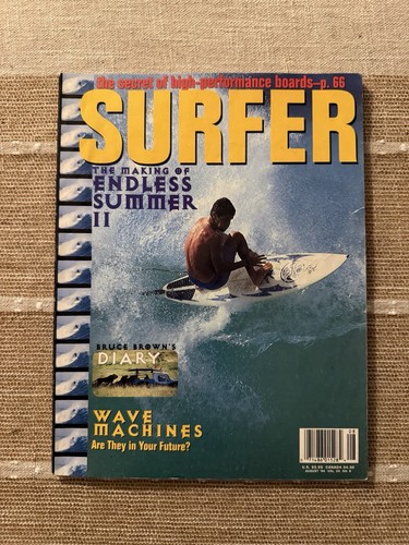 Vintage surfer magazine august - vintage,