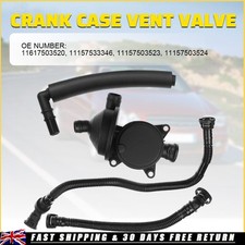 Engine Block Breather Valve Kit PCV & Hoses For BMW 3 Series E46 316i 318i 320i