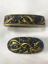 Japanese sword fuchi kashira - fuchi,