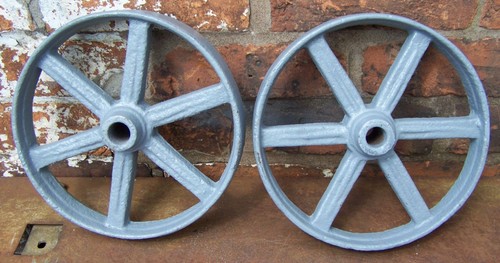 Cast iron wheels 75 - cast,